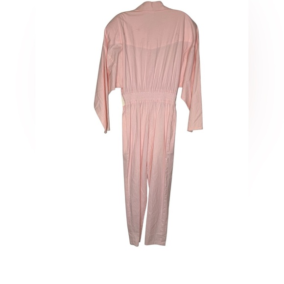 ✨ Vintage Western IIF Pink Embellished Jumpsuit Snap Button Long Sleeve Sz 4 ✨ - Picture 11 of 11